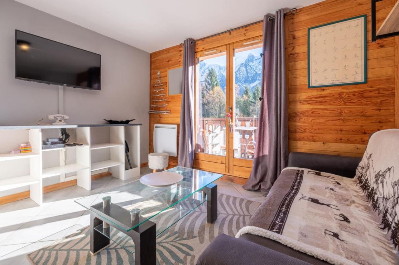 Studio Near Lac Des Chavants Superb View Apartamento Les Houches Exterior foto